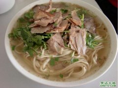如何吃免费的牛肉面